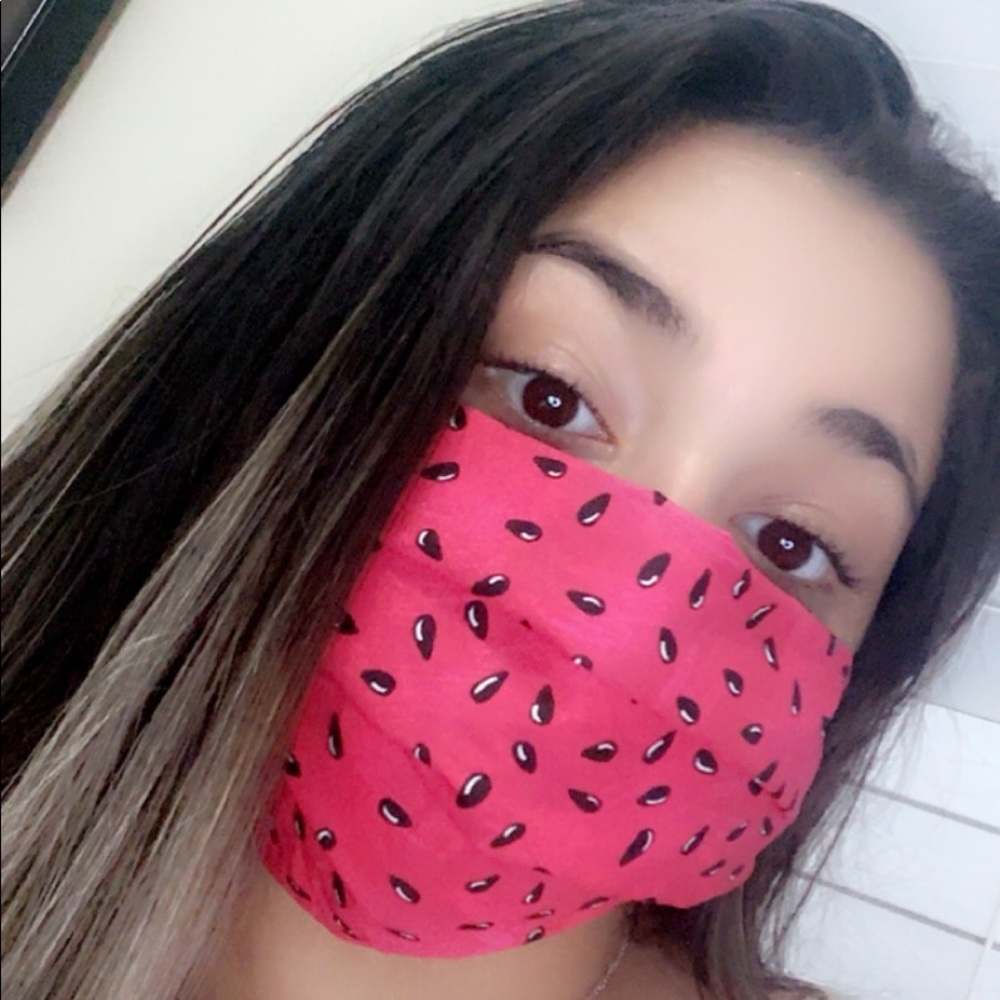Face mask- watermelon